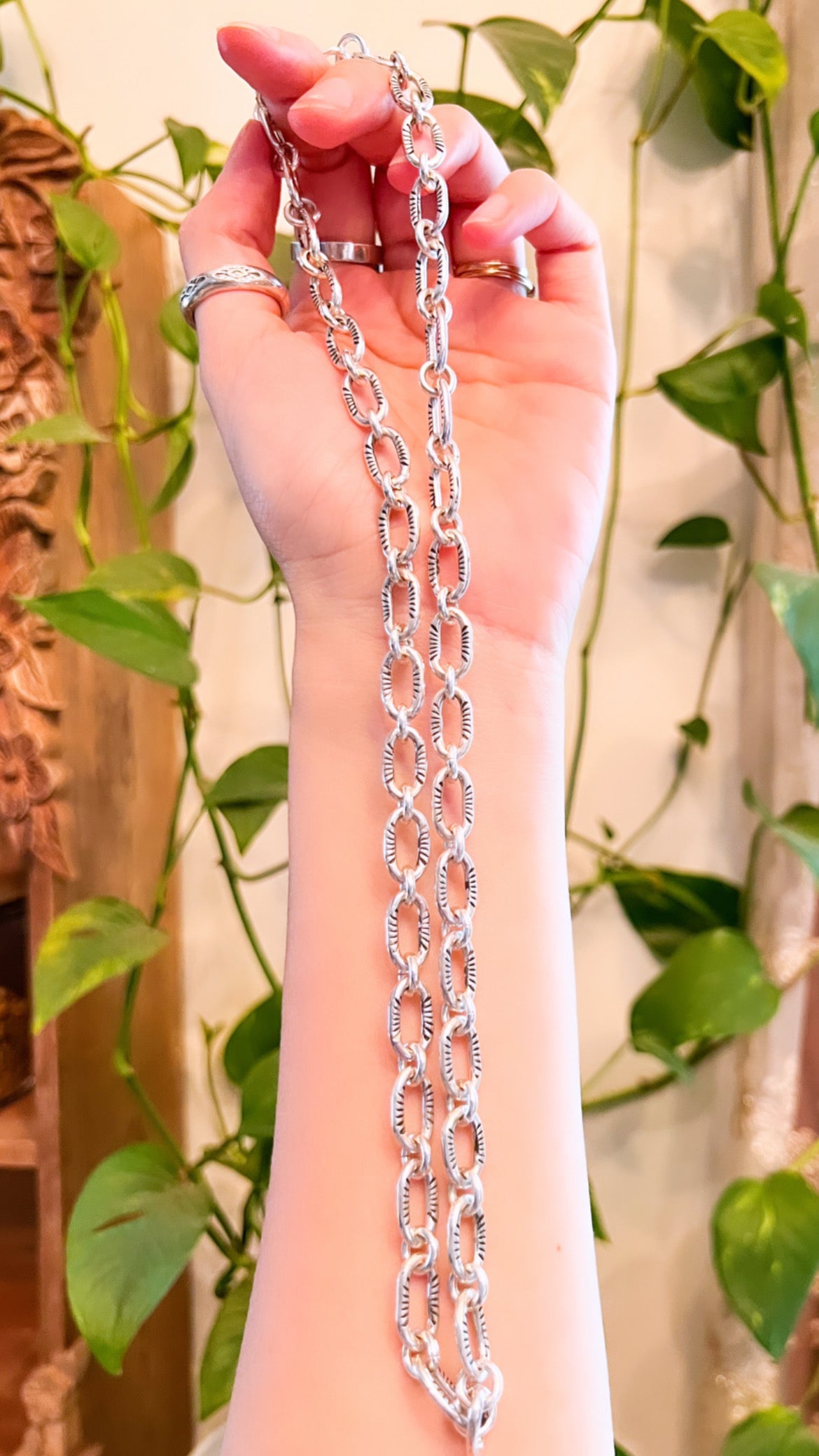 Heirloom Oval Link Chain Necklace - Made To Order