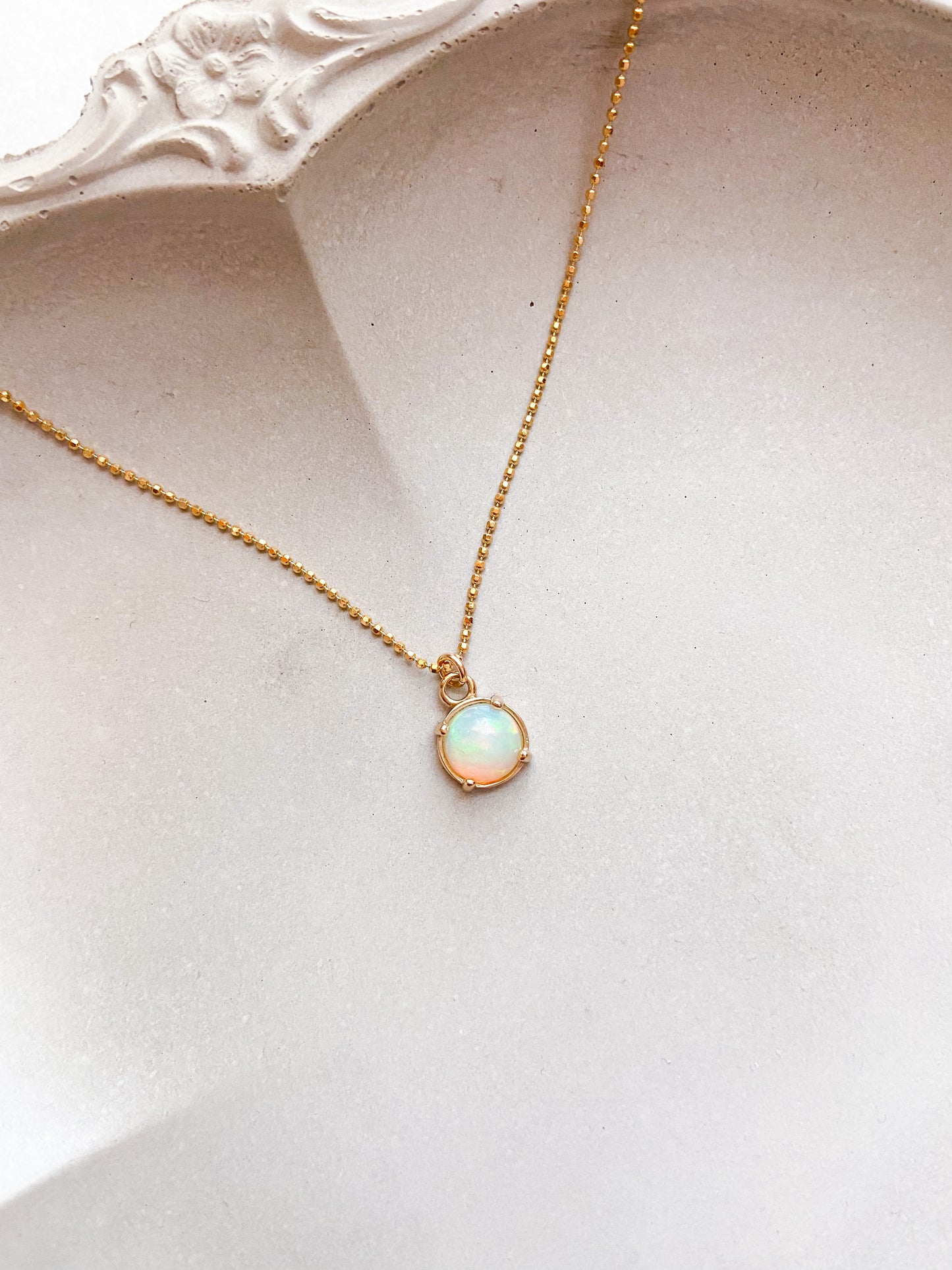 Nova Necklace with Ethiopian Opal